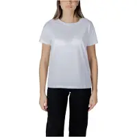 Armani Exchange für Damen. XW000830AF10356U0002 Kurzarm-T-Shirt weiß (S), Lässig, Baumwolle