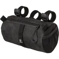 Unyqoos 1,5 L Lenkertasche für Bikepacking – wasserabweisend, 100% recyceltes Polyester, 3M-Reflektoren, einfache Montage, Farbe Reflective Mist