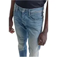 Replay Anbass Hyperflex Jeans blau Denim Stretch