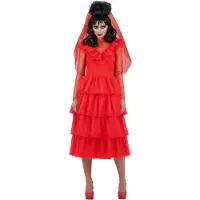 Smiffys Beetlejuice Lydia Braut Kostüm