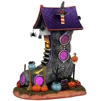 Lemax Spiderweb Manor, inkl. Adapter 44339, 100 mA (schwarz) Ornament (zwart)