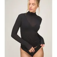 Hunkemoller Pyjama "super soft Turtleneck shirt with Cashmere"