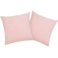 Otto Home Kissenbezüge "Cremona2 100% Baumwoll-Jersey mit Reißverschluss", rosa (rosé), B:80cm L:80cm, Jersey, Obermaterial: 100% Baumwolle, Kissenbezüge, Kissenbezüge, Kissenhülle in diversen Größen