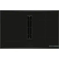 Bosch AccentLine PVS895B16E - Serie 4 Induktionskochfeld mit Dunstabzug mit 5 Jahre Garantie, Combi Zone, 80 cm