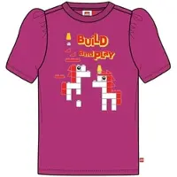LEGO kidswear LWTUNA 700 - T-shirt Short Sleeve fuchsia (4071) 110