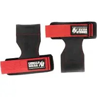 Gorilla wear Gewichthebergriffe - Schwarz/Rot