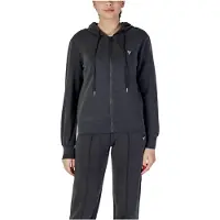 GUESS Sweatshirt V4YQ06 KCAY2 Schwarz Regular Fit
