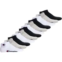 Champion Unisex Socken, 12er Pack - Quarter Socken, Basic, Logo