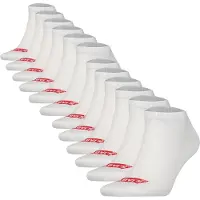 Levi's Unisex Sneakersocken, 12er Pack - Low Cut Batwing Logo, ECOM