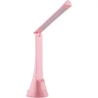 Brilliant Idana LED Akku Tischlampe, 37 cm, 350 lm, 5500 K, Touchdimmer, USB, rosa