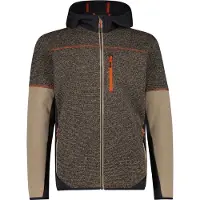 CMP Herren Kapuzensweats lg.Arm He/Uni MAN JACKET FIX HOOD