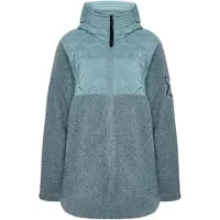 Didriksons - Women's Bibi Fullzip 2 - Fleecejacke Gr 38 grau/türkis