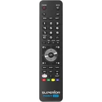 Superior FREEDOM 2v1, DTT, DVD/Blu-ray, Medienzentrum, Media player, SAT, TV, VCR, RF Wireless, Drucktasten, Schwarz