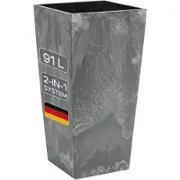 Prosperplast High Urbi Square Effect 91.5l 75x40x40 Cm Blumentopf