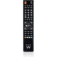 Ewent EW1570, DTT, DVD/Blu-ray, Projektor, SAT, STB, Soundbar-Lautsprecher, TV, Universal, VCR, Drucktasten, Schwarz