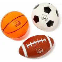 MOLTO Set Mit 3 Bällen: Fußball Basketball Und Rugby