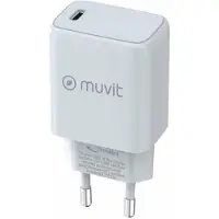 Muvit For Change Pd 25w Usb-c-ladegerät Durchsichtig Durchsichtig One Size