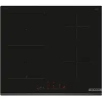 Bosch Serie 6 PVS63KHC1E, Schwarz, Integriert, 59.2 cm, Zonen-Induktionskochfeld, Glaskeramik, 4 Zone(n)