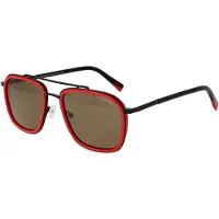 Funky Buddha FBS2054 Sonnenbrille Herren Metall Rot 55-20-148