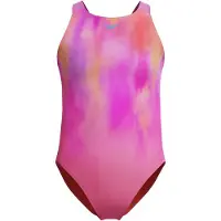Speedo - Kid's Print Pulseback One Piece - Badeanzug Gr 164 rosa