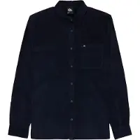 Quiksilver - Hemd aus Kordsamt &ndash; Herren &ndash; Smoke Trail Cord Shirt - Smoke Trail Cord Shirt Dark Navy für Herren aus Baumwolle - Größe M -