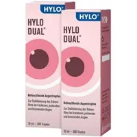 Ursapharm HYLO DUAL Augentropfen Doppelpack 2X10 ml