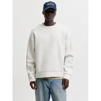 Jack & Jones Herren Sweatshirt JJEBARRON SWEAT CREW NECK Relaxed Fit 12300864 Grau XXL