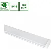 Spectrum LIMEA PRISMATICA LED Deckenleuchte 120cm 40W tralweiß IP44 Blendfrei