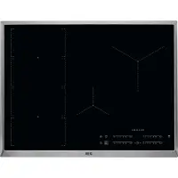 AEG IKE74471XB, Schwarz, Integriert, Zonen-Induktionskochfeld, 4 Zone(n), 4 Zone(n), Groß