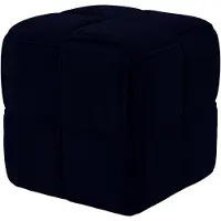CLP Sitzhocker Cord Forinta Cord HBT: 40x40x40 cm mitternachtsblau