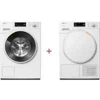 Miele WWA 120 WCS Waschmaschine und TWA 520 WP Wärmepumpentrockner Bundle