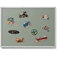 Tulup MAGNETTAFEL 70x50 cm Silberner Rahmen Helloliv