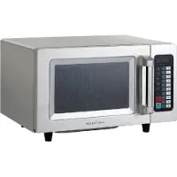 Scandomestic Mikrowelle Mwp 25 Aus Edelstahl