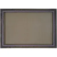 Mendler Bilderrahmen T249, Fotorahmen Holzrahmen Wand-Rahmen, 26x36cm Shabby-Look Landhaus ~ braun