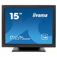Iiyama T1531SAW-B5, 38,1 cm (15"), 1024 x 768 Pixel, 340 cd/m², 0,297 x 0,297 mm, 700:1, 8 ms