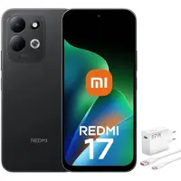 Xiaomi REDMI 17 4G Smartphone 4GB 256GB Schwarz 6,9 Zoll 7500mAh mit 67W Ladegerät