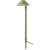 LINDBY LED-Erdspießleuchte Capelo, hellgrün, 78 cm, IP65