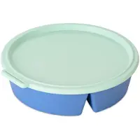 Koziol NORA BOX 1,1 l Schale mit Deckel – strong blue/sweet green