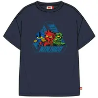 LEGO kidswear LWTAJ 602 - T-shirt Short Sleeve dark navy (590) 98