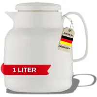Helios Isolierkanne Mondo 1,0 l, weiss