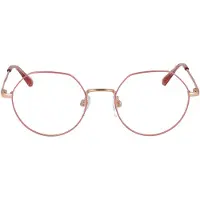 Bulget Damen Panto Vollrand Brille Bgy1011 4805B Rosa 48mm Glasbreite 18mm Stegbreite