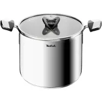 Tefal Emotion+ E3286145, Rund, Edelstahl, Edelstahl, Keine Beschichtung, Edelstahl, Keramik, Elektro, Gas, Halogen, Induktion, Versiegelte Platte