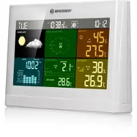 Bresser Comfort Basisstation für 5 in 1 Funk Wetterstation in Weiß
