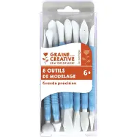 Graine Créative 8 Modellierwerkzeuge für Modelliermasse