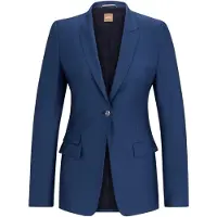 BOSS - Blazer für Damen, Einreihig, Schmal (Blau)