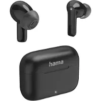 Hama Bluetooth-Kopfhörer Passion Clear II, TWS In-Ear, ANC, Schwarz