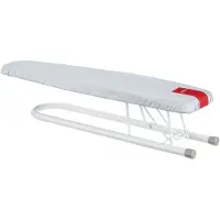 Markenlos Mouwenbügelbrett aus Baumwolle, grau, 52L x 11B cm, ideal zum Bügeln von Ärmeln