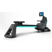 Sportstech sRow_Lite Rudergerät für Zuhause mit Magnetwiderstand, LED-Display, App, klappbar