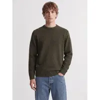 Jack & Jones Rundhalspullover "JJESOHO OLLIE KNIT CREW NECK SN" Materialmix, relaxed fit