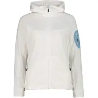 CMP Woman Fleece Fleece Jacket FIX Hood b.co gesso (A143) 38